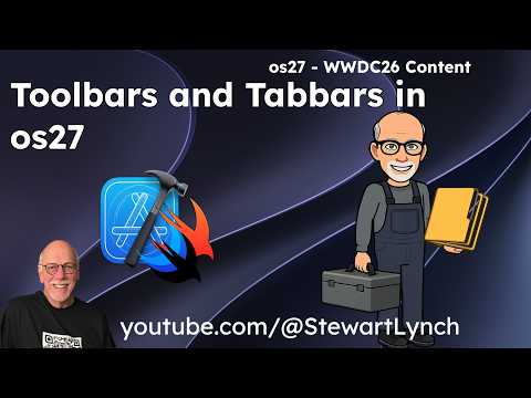 SwiftUI iOS 27 - Smarter Toolbars, Overflow & Tab Bars thumbnail