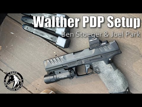 Walther PDP & PDP Match Steel Frame Setup with Joel Park & Ben Stoeger