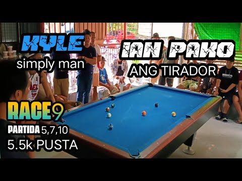 AYAN PAKO vs KyLE |PARTIDA 5-7-10| RACE9 || 5.5K PUSTA