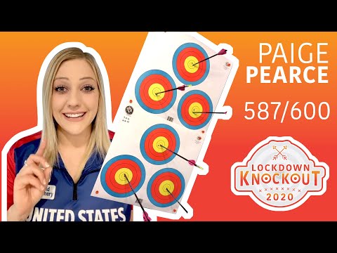 Paige Pearce shoots 587/600 for qualification | Lockdown Knockout