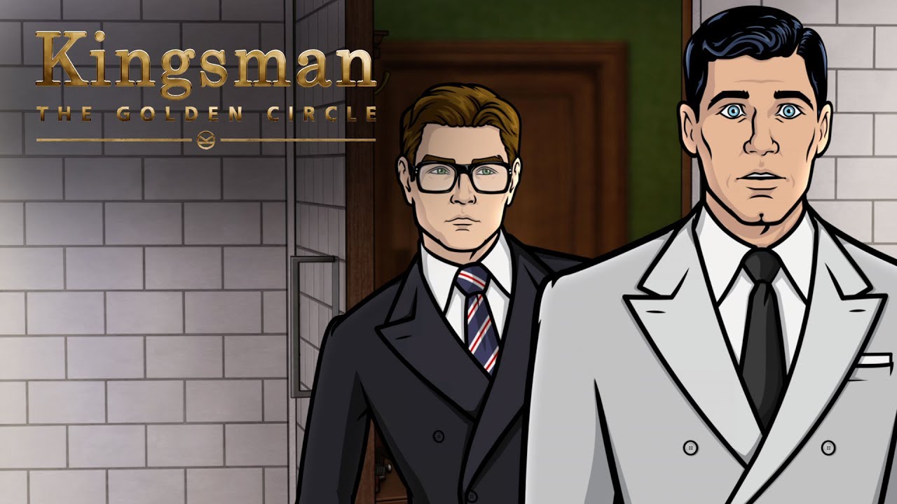 #TBT to That Time Archer Met Kingsman - YouTube