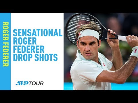 Roger Federer's Insane Drop Shots So Far In 2019