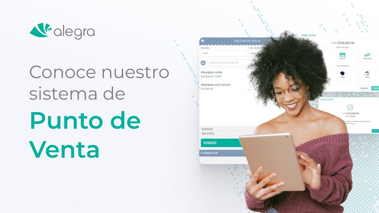Sistema de Punto de Venta - Facturación fácil y rápida con nuestro Alegra #POS