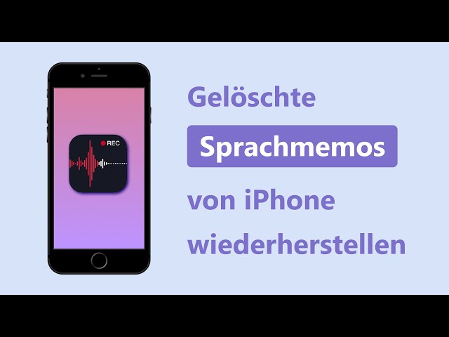 endgültig gelöschte sprachmemos wiederherstellen iphone