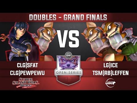 UGC Smash | CLG|SFAT/CLG|PewPewU (Marth/Fox) v LG|ICE/TSM|RB|Leffen (Fox/Fox) - Doubles GF