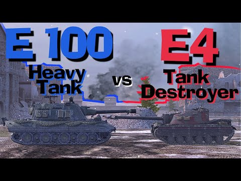 WOT Blitz Face Off || E 100 vs T110E4 || Update 10.0