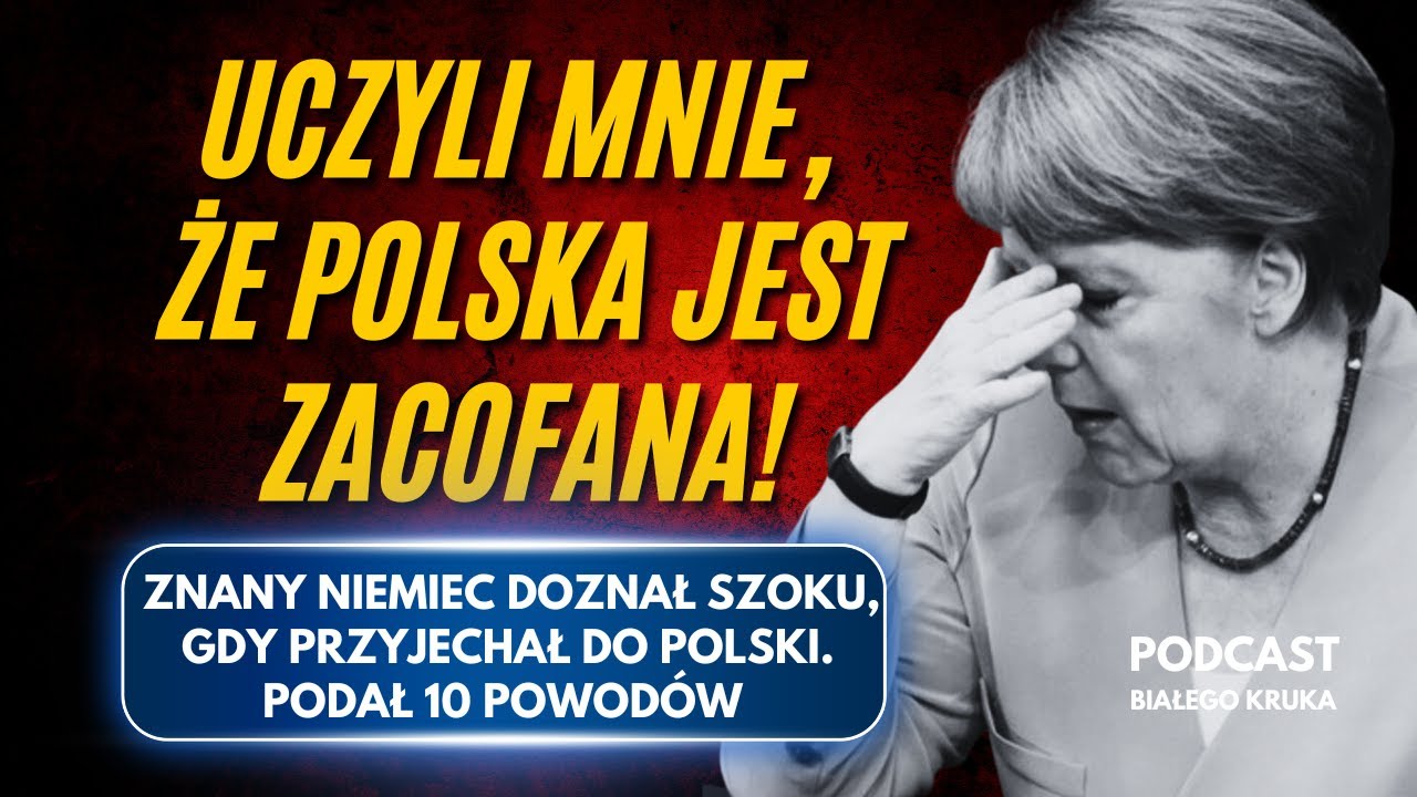 UCZYLI MNIE, ŻE POLSKA JEST ZACOFANA. Niemiec doznał szoku, gdy przyjech...