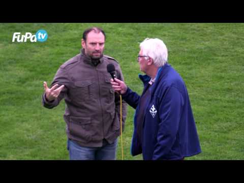 Jens Nowotny - Interview während dem Spiel SV Spielberg - SpVgg. Neckarelz am 15.4.2017