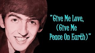 &quot;Give Me Love, (Give Me Peace On Earth)&quot; (Lyrics) 💖 GEORGE HARRISON ॐ Live In Japan