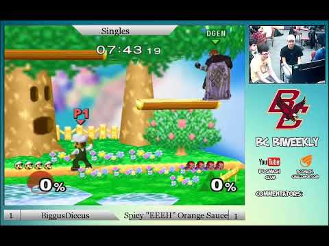 BC Biweekly 29: Winner's Round 2 - Spicy *EEEH* Orange Sauce (Luigi) vs. BiggusDiccus (Puff/Fox)
