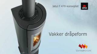 preview picture of video 'Jøtul F470 Serien - Varmeøkonomi AS'