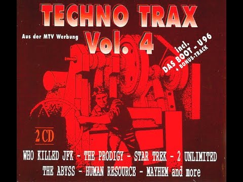 TECHNO TRAX VOL.4 - FULL ALBUM 96:08 MIN - 1992  HD HQ HIGH QUALITY