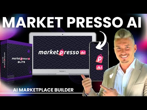 MarketPresso AI Review and Demo - Fiverr Like Marketplace Builder