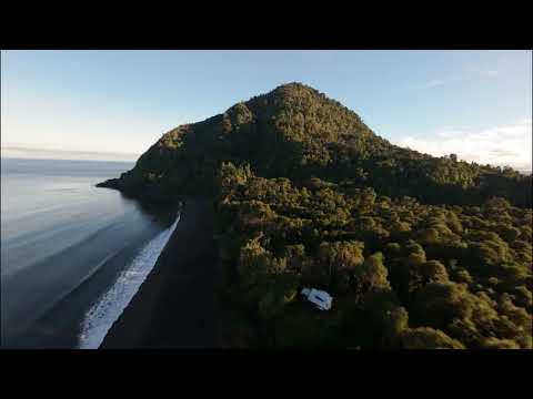 Playa Santa Bárbara - Los Lagos, Chile FPV drone Long Range Chaitén