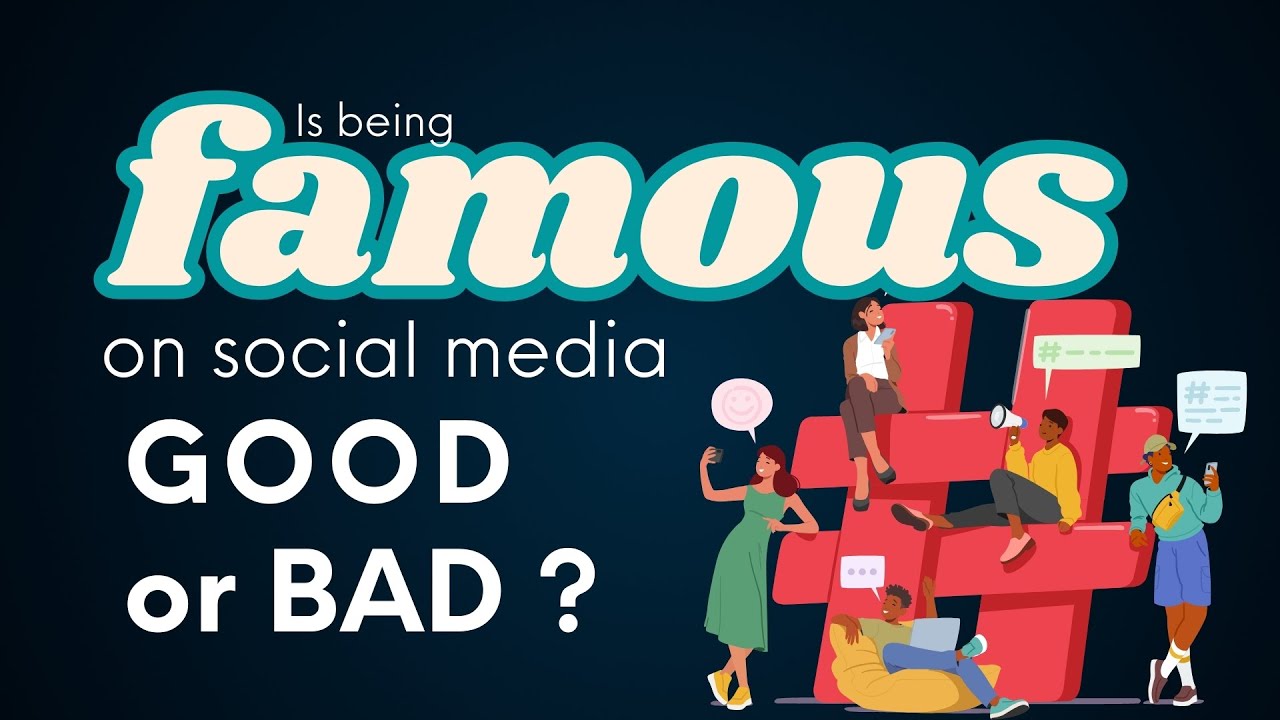 English Podcast - Is Being Famous on Social Media Good or Bad? | 🎧  Intermediate