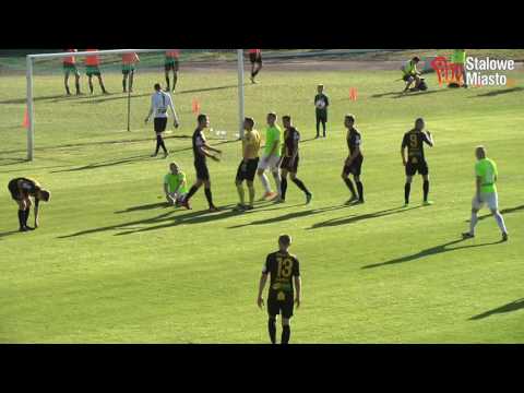 Stal Stalowa Wola – Siarka Tarnobrzeg (1:0) 3.06/2017r.  bramka w 9:02 min. filmu