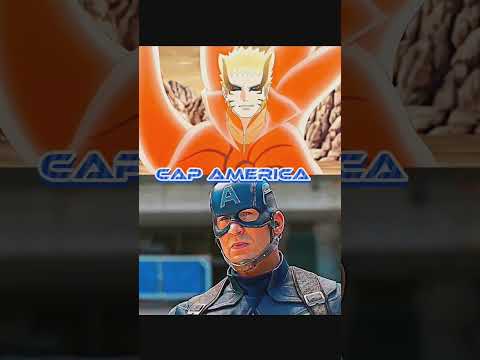 NARUTO vs OG 6 AVENGERS #marvel #dc #anime