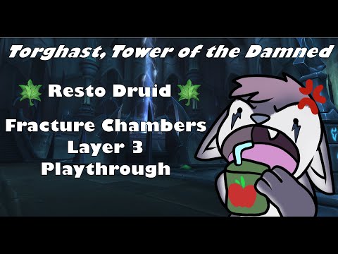 Torghast: Fracture Chambers, Layer 3. Resto Druid Cat-Weave Playthrough [No Deaths]