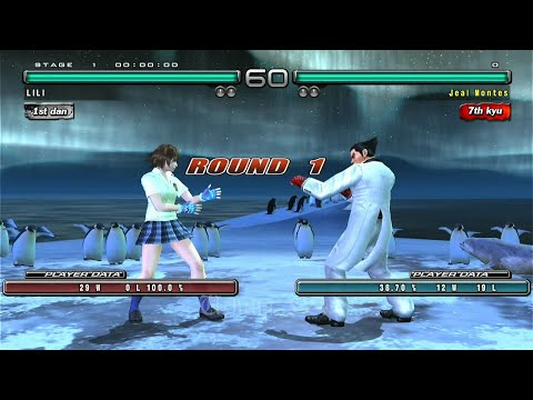 02 Asuka Kazama Ryona vs Kazuya Mishima - Tekken 5 Dark Resurrection PS3 HD 2022 ( Uchiha x24 )