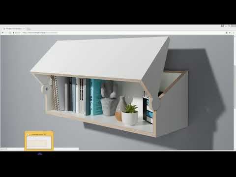 Modeling the Twofold desk shelf in Fusion 360 Class