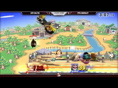 VS Weekly 3/24/16 - Losers Semis - Xaltis (RosaLuma) vs. Snorley (Wario) - Smash 4