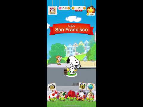 Snoopy episode 1 - Snoopy Puzzle Journey - Gameplay Walkthrough (iOS Android) Charlie Brown Woostock