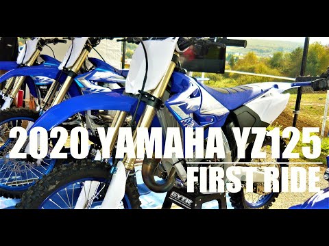 2020 YAMAHA YZ125  First ride