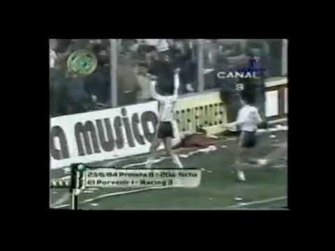 El Porvenir 1 - Racing Club 3 (Torneo Primera B 1984)