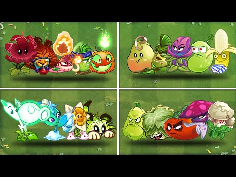 Team Fire Plant Vs 03 Super Team 05 Plant - Which Team Plant Strongest？   - PvZ 2 Team 05 Plant