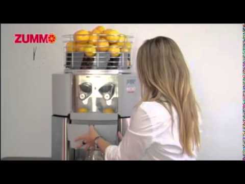 Zummo Z14-N 33" Z14 Nature Series Orange Commercial Juicer - 16 Fruits Per / Minute 13 image
