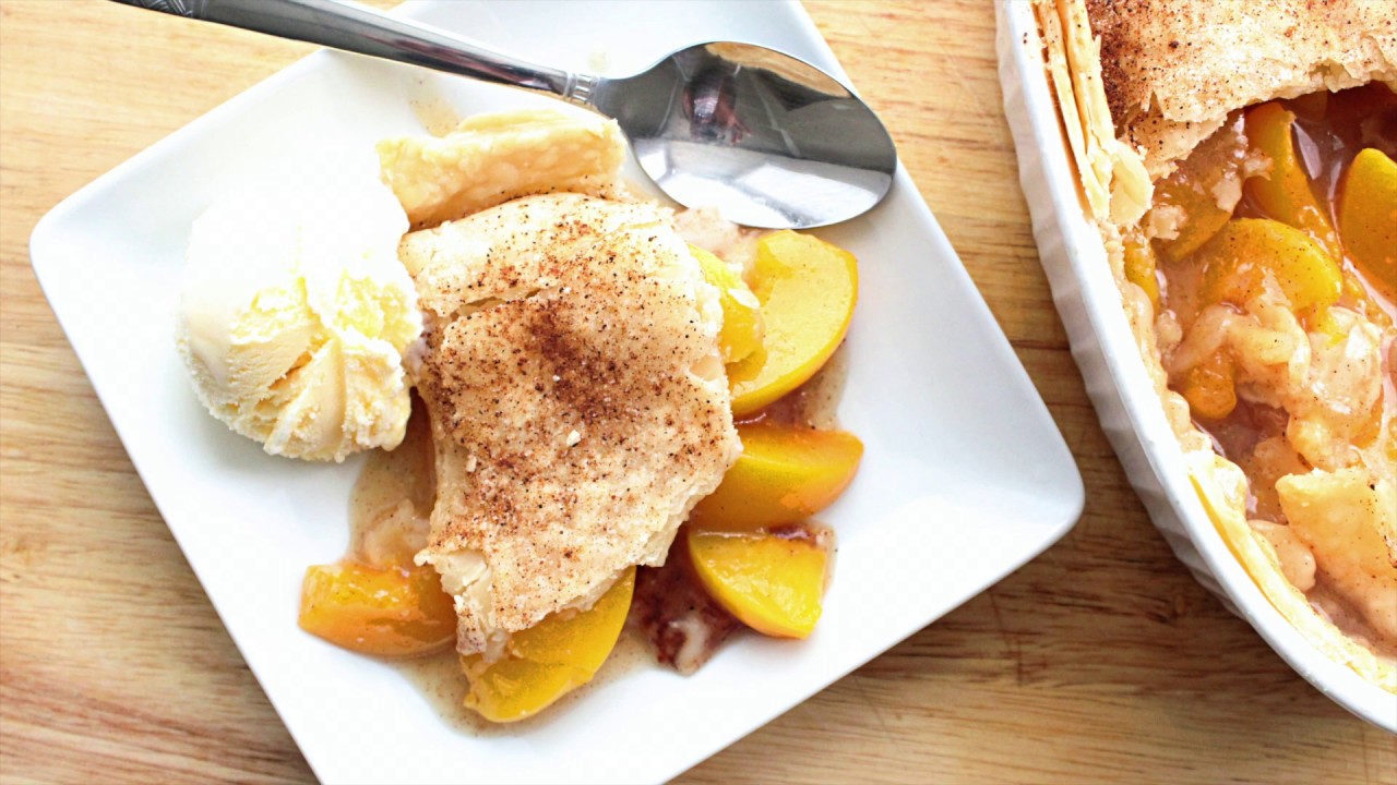Peach Cobbler | Peach Cobbler The EASY WAY | #easypeachcobbler #peachcobbler