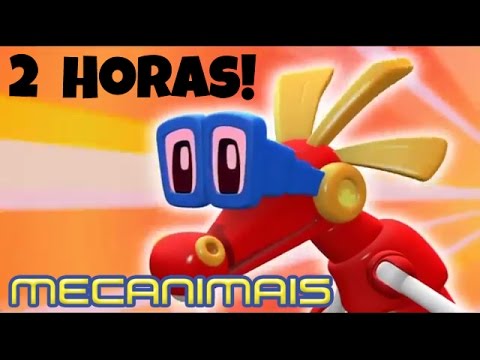Mecanimais Brasil Português: Compilação de 2 Horas!