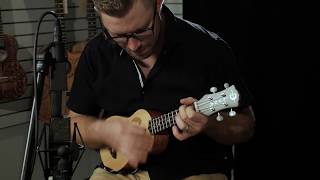Video thumbnail for Honu "Turtle" Spruce Soprano Ukulele by Luna Ukes by Luna Guitars
