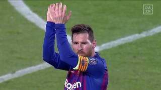 Lionel Messi mit dem heftigsten Freistoßtor der l