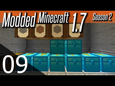 Modded Minecraft 1.7 - S2E09 - Sorting with Refined Relocation