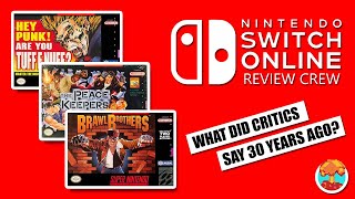 1990s Critics Review Tuff E Nuff, Brawl Brothers & The Peace Keepers (Nintendo Switch Online)