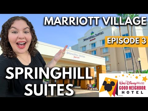 The Marriott Village: Springhill Suites Tour | Disney World Good Neighbor Hotel