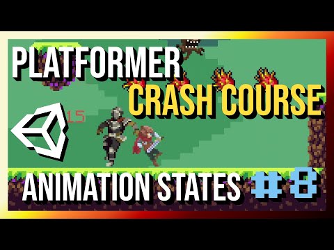 Walk, Run, Idle Animations and Flip Direction - 2D Platformer Crash Course in Unity 2022 (Part 8)