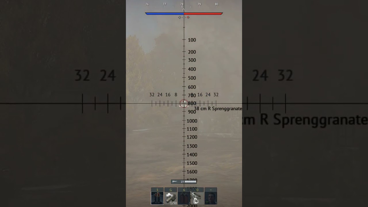 War Thunder Hail Mary Shot#tankdestroyer #sturmtiger #gaming #warthunder #flak #gameplay