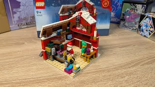 Süßes Weihnachts-Set oder unfertig? LEGO® Werkstatt des Weihnachtsmanns