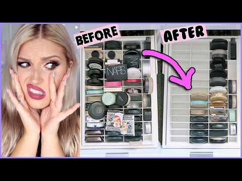Powder & Bronzer  🔪 ORGANIZE AND DECLUTTER MY MAKEUP COLLECTION! 😏 Video