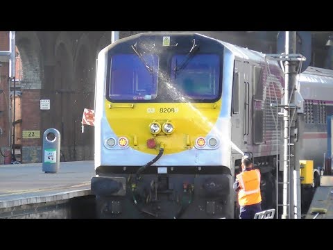 NIR 201 Class Loco + Enterprise Train - Connolly Station, Dublin