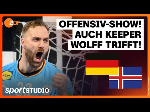 Deutschland – Island Highlights | Handball Testspiel | sportstudio