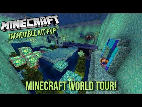 EPIC Minecraft PS4 World Tour - Insane Kit PVP!
