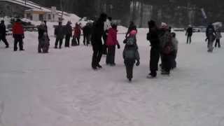 preview picture of video 'Le Patin Libre au Lac Masson - Spectacle avec les enfants'