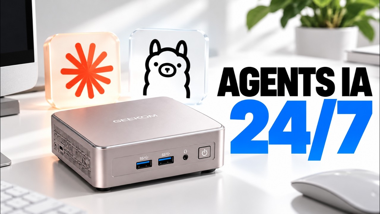 Ce Mini-PC fait tourner mes agents IA 24h/24 (Geekom A5 2027)