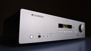 Video thumbnail for Review! The Cambridge Audio AXR100 Stereo Receiver by Zero Fidelity