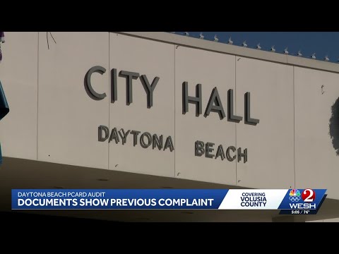 New concerns about Daytona Beach's city-issued credit cards