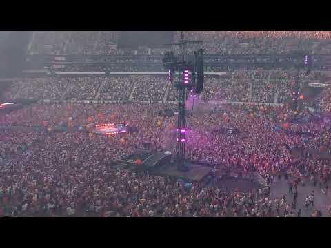 Coldplay 03.07.22...Mega Konzert vor 50.000 Zuschauer,n