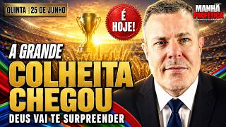 DEUS MANDOU TE FALAR QUE VAI TRANSFORMAR SUAS LÁGRIMAS EM COLHEITA - SALMO 126 | MANHÃ PROFÉTICA